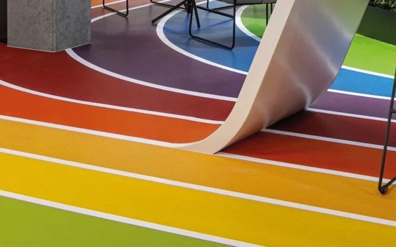 Homogeneous Vinyl Flooring Dubai